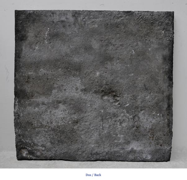 Gothic period cast iron fireback Gothic period cast iron fireback-5