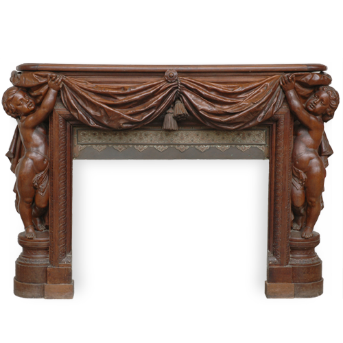 Fireplace Mantels > Wood Menu