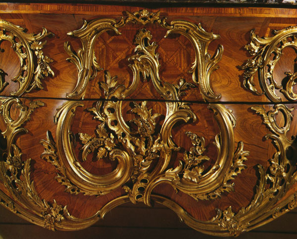 1 Only Antique BACCHUS Ornate Rococo Gilt Bronze Decorative Furniture Mount 