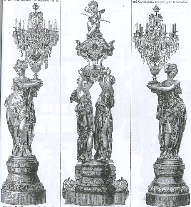 Columna Decorativa Napoleón III, Circa 1870