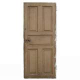 Oak Door with moldings on both sides