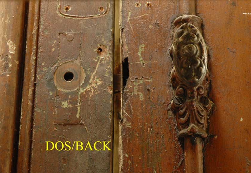 Double door, 19th century. -14