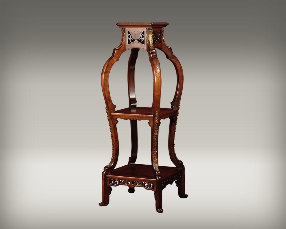 Gabriel VIARDOT (1830 – 1906),  Chinese stool-0