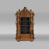 A monumental Display Cabinet coming from an exceptional furniture set realized by Moses Michelangelo Guggenheim for the Palazzo Papadopoli in Venice, Italy