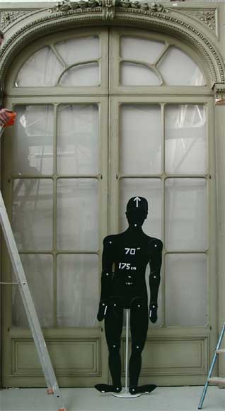 Double sliding door.-11