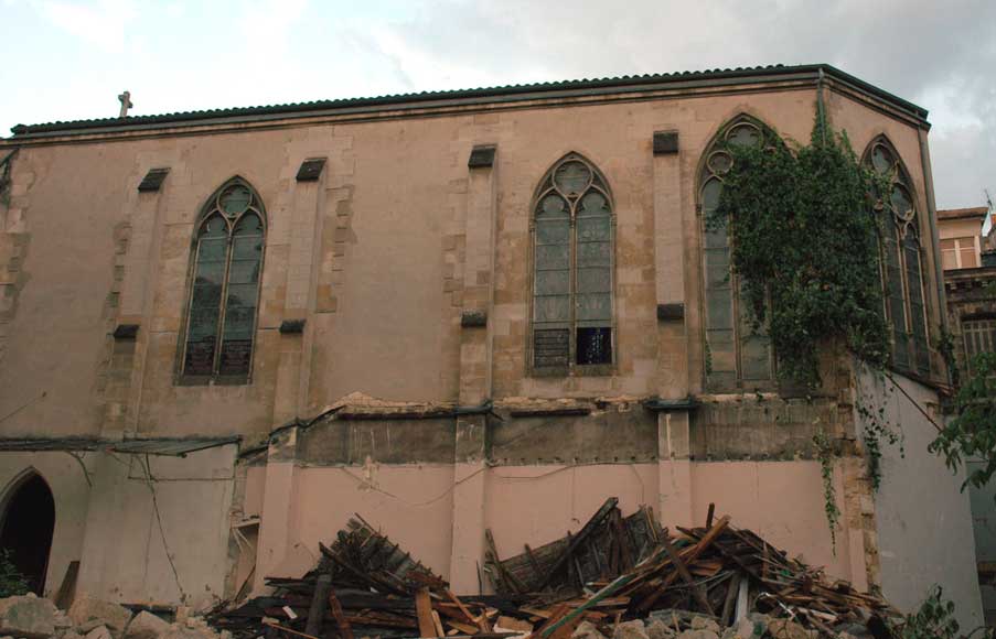 Large rose window, without the stone structure-1