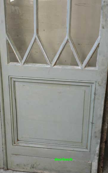 Restoration style wood and glass doors-11