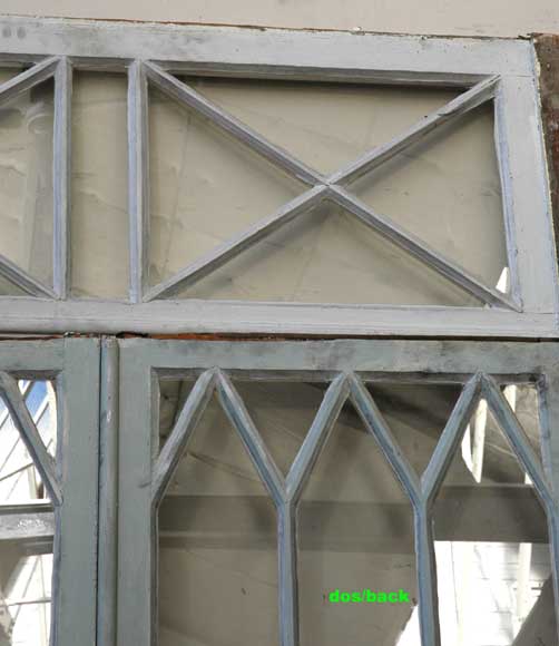 Restoration style wood and glass doors-13
