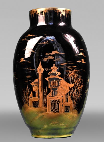 【美品】val saint lambert Aberdeen VASE 花瓶 Val Saint Lambert Aberdeen cut glass vase 1940s