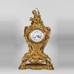 Léon MESSAGÉ (1842-1901) (att. to) - Antique Louis XV style clock