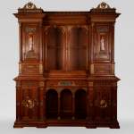 Édouard LIÈVRE (Author of the model, 1829 – 1886), Paul SORMANI (cabinetmaker, 1817 – 1874 or 1875) Neo-Renaissance ceremonial sideboard