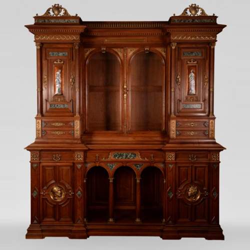 Édouard LIÈVRE (Author of the model, 1829 – 1886), Paul SORMANI (cabinetmaker, 1817 – 1874 or 1875) Neo-Renaissance ceremonial sideboard