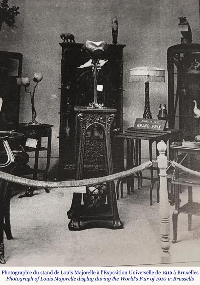 Louis Majorelle, Art Nouveau stand, circa 1900-1