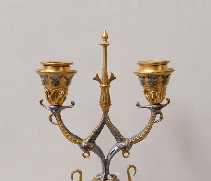 Victor GEOFFROY-DECHAUME (design by) and Auguste-Maximilien DELAFONTAINE (bronze) - 
