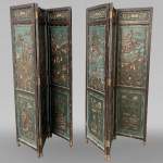 Pair of Chinese screens