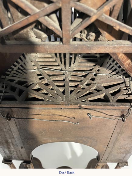 Compagnonnage masterpiece in walnut-6