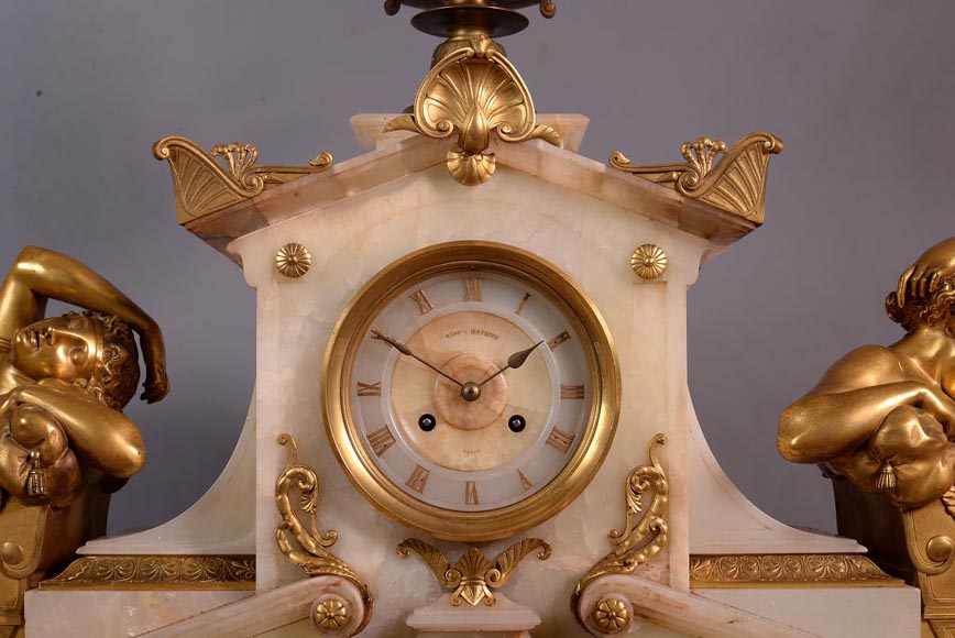 Émile Louis PICAULT (sculptor), Alphonse Mathieu Paris (clock maker), 