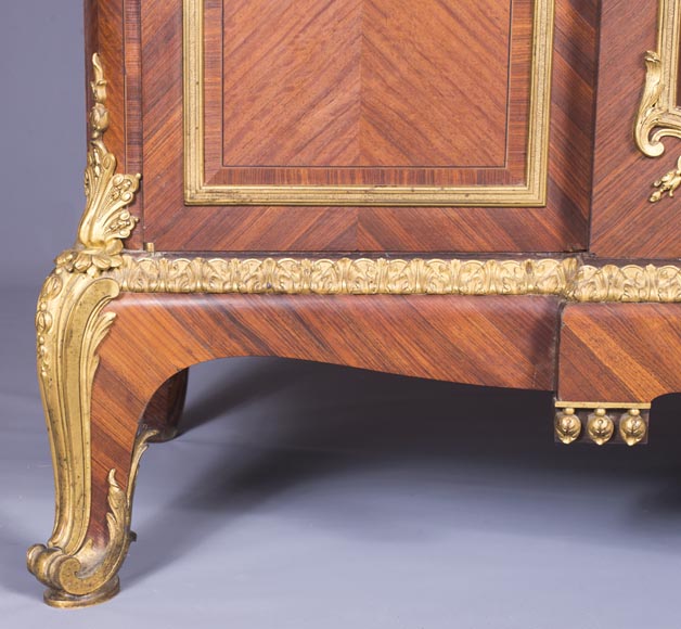 Napoleon III cabinet bottom, Louis XV style-2