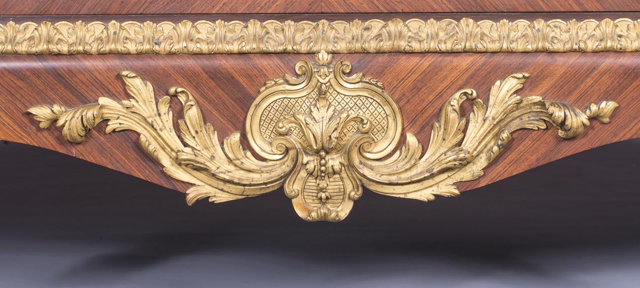 Napoleon III cabinet bottom, Louis XV style-3