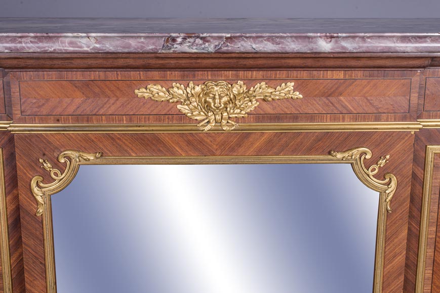 Napoleon III cabinet bottom, Louis XV style-5