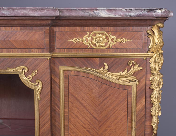 Napoleon III cabinet bottom, Louis XV style-6