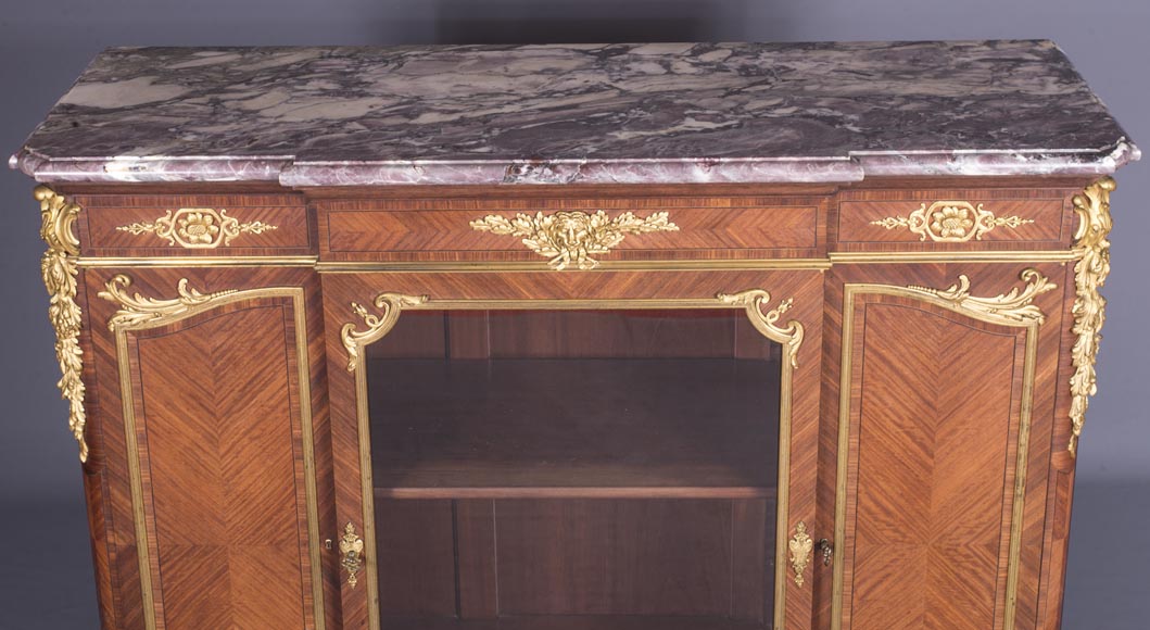 Napoleon III cabinet bottom, Louis XV style-8