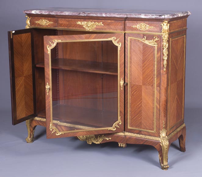 Napoleon III cabinet bottom, Louis XV style-9