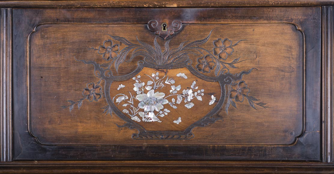 Japanese style secretary-showcase - Bookcases, desks, Vitrines
