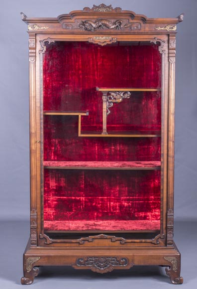 Gabriel VIARDOT (1830-1906) - Japanese style display cabinet-0