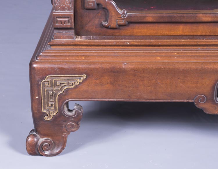 Gabriel VIARDOT (1830-1906) - Japanese style display cabinet-6