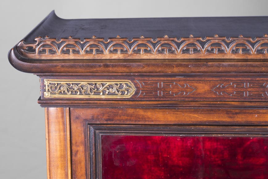 Display cabinet with Far Eastern decoration in the style of Gabriel Viardot (1830-1906)-3