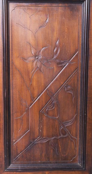 Display cabinet with Far Eastern decoration in the style of Gabriel Viardot (1830-1906)-7