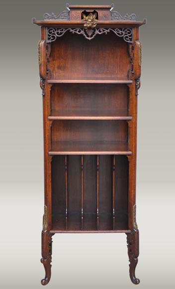 Gabriel VIARDOT (attributed to) - Japanese style cupboard with dragon-0