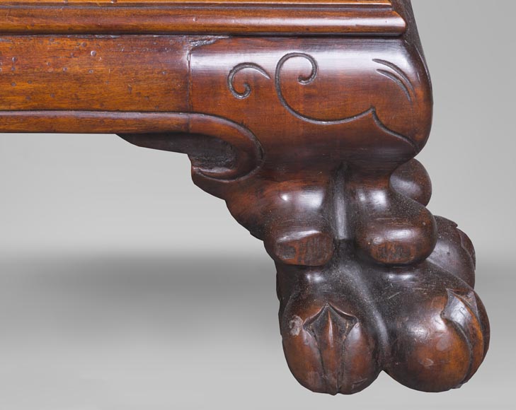Maison des Bambous Alfred PERRET and Ernest VIBERT - Large Japanese-style cupboard and its mirror with dragons-17