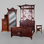 Very beautiful Japanese bedroom furniture in sycamore