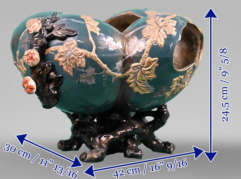 Nature made vase, (Attributed to) Émile GALLÉ for the Lunéville