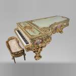 Steinway & Sons – Th. Kammerer (Cuel & cie), A Concert Grand Piano (unique piece) which belonged to Cornelius Vanderbilt II