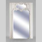 Beautiful antique Louis XV style trumeau with two mirrors