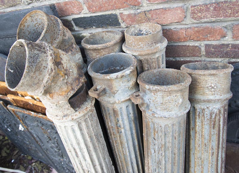 Cast iron gutter set Monumental and structures