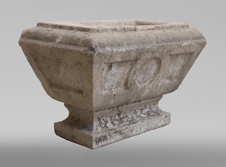 19th century stone planter-2