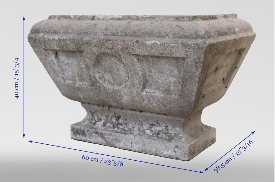 19th century stone planter-5