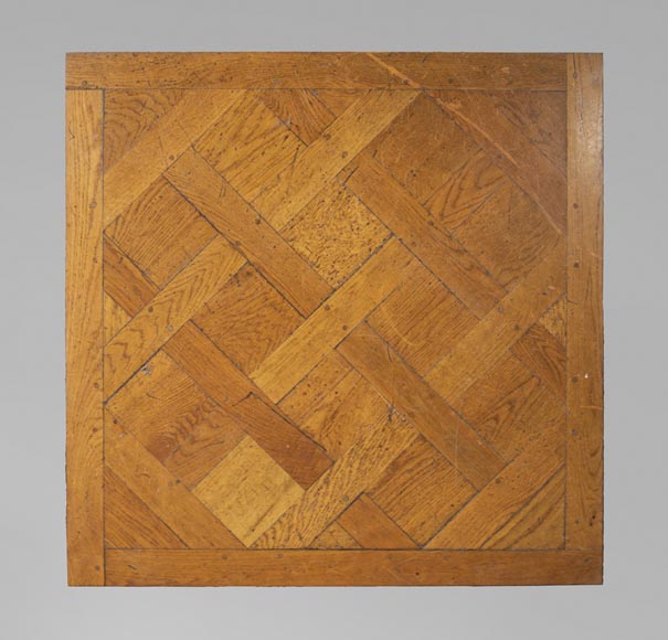Set Of Versailles Pegged Oak Parquet Flooring From The 20th