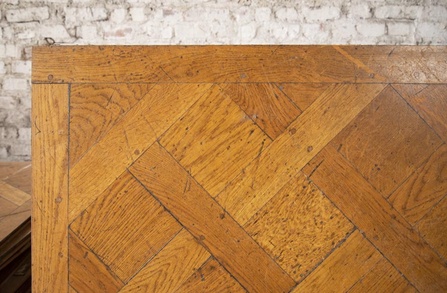 Set Of Versailles Pegged Oak Parquet Flooring From The 20th