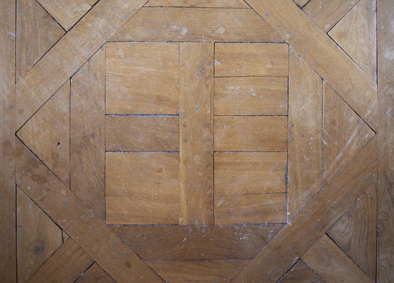 Oak Aremberg parquet flooring, made from old wood Oak Aremberg parquet flooring, made from old wood-1