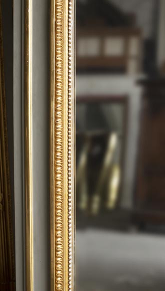 Antique gilded Louis XVI style trumeau-3