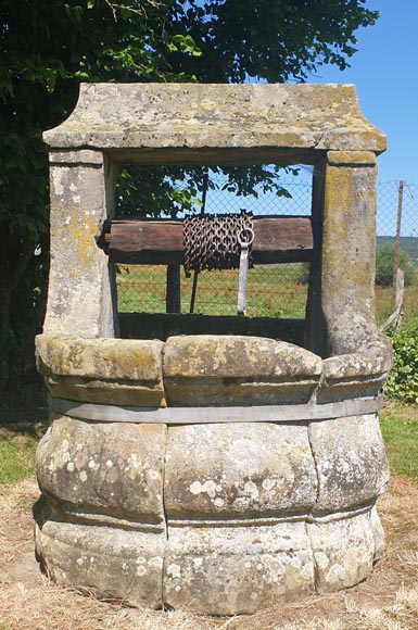 Stone well from the Louis XIV period-0