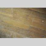 Antique linear oak parquet flooring