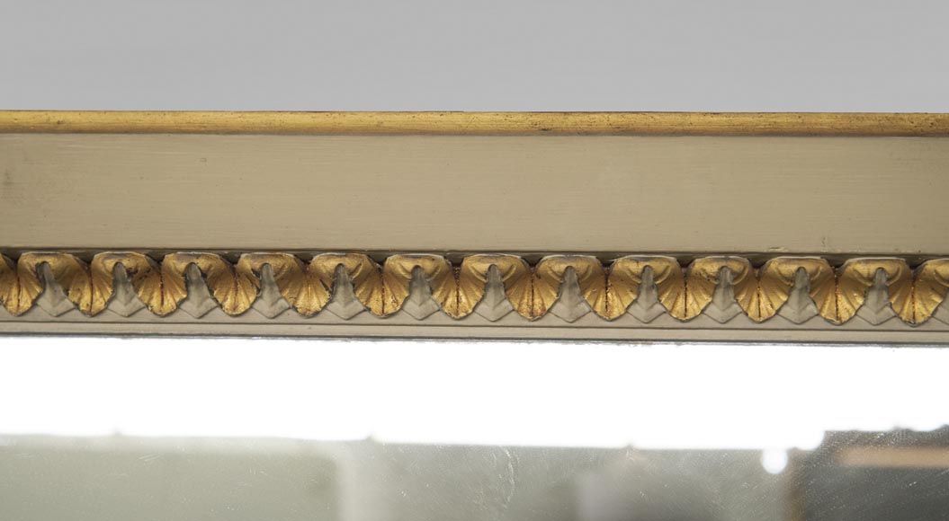 Antique trumeau decorated with a gilded frieze in the Louis XVI style-1
