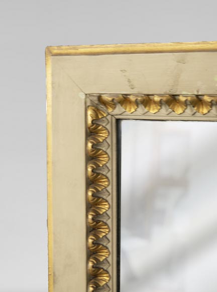 Antique trumeau decorated with a gilded frieze in the Louis XVI style-2