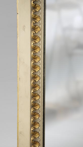 Antique trumeau decorated with a gilded frieze in the Louis XVI style-3